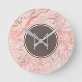 Wondrous Marble Clock 