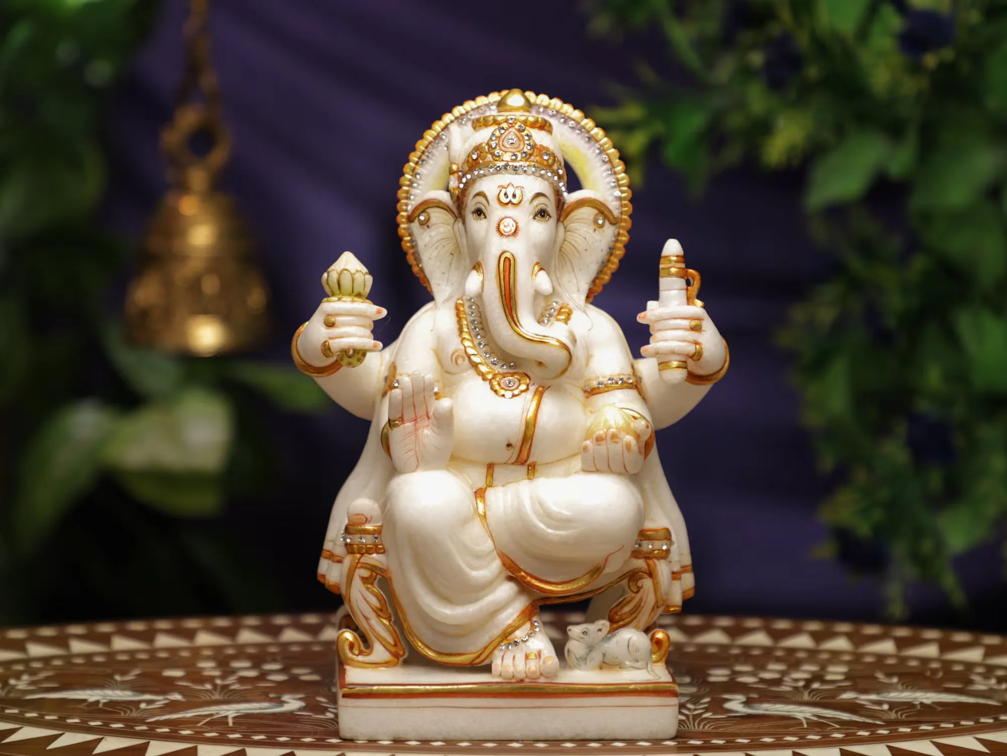 Marble  Ganesh Statue 