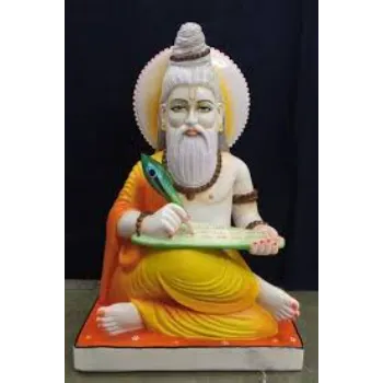 Maharishi Valmiki Marble Human Statue