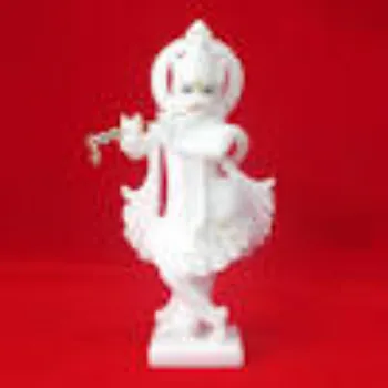 Marble Krishna Statue 