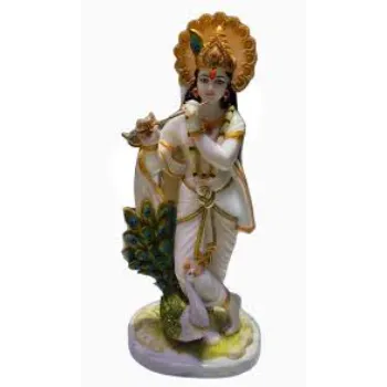 Marble Krishna Statue 