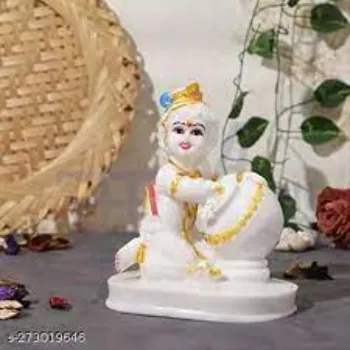 Marble Krishna Statue