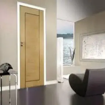Wood Laminated Melamine Moulded Panel Doors, Wooden
