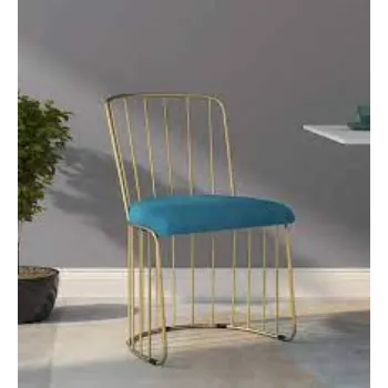 Blue Boy  Metal Dining Chair