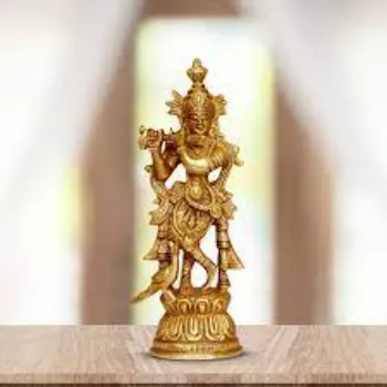 Krishna Metal god Statue 