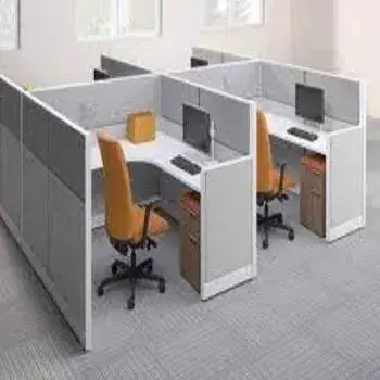 Metal Wood Modular Office Workstation