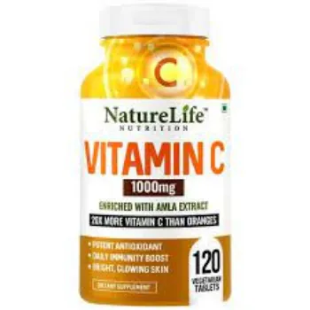  NatureLife Nutrition Vitamin C Tablets 