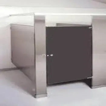 Black Partition Door 