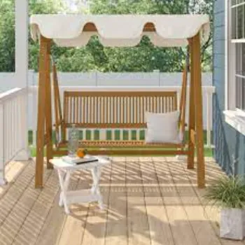 Polished  Porch Swing