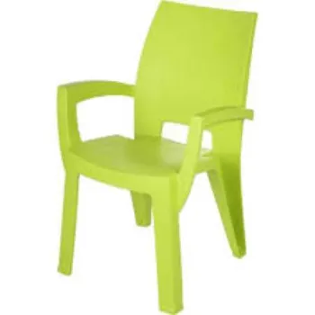 Polished  Plastic Garden Chair