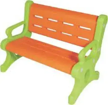 Orange And Green Plastic Bench