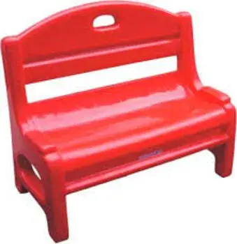 Red Plastic Bench 