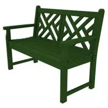 Black Plastic Bench 