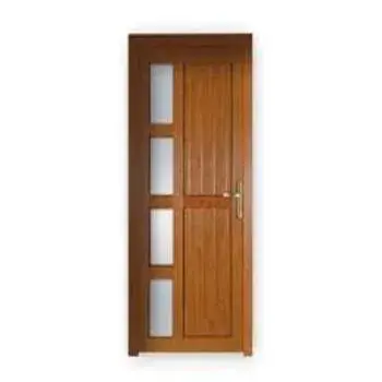 Brown Designer PVC Plastic Door