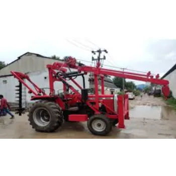 Farm Pole Erection Machine