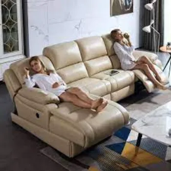  Recliner Leather Sofa