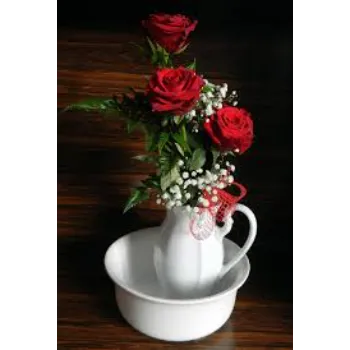 Organic Red Rose Flower