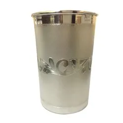 Designer Silver Glass