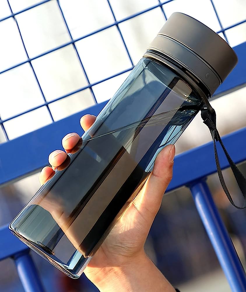 Black Sports Water Bottle