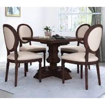 Blue Boy  Square Dining Table
