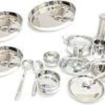 Stainless Steel Dinner Set
