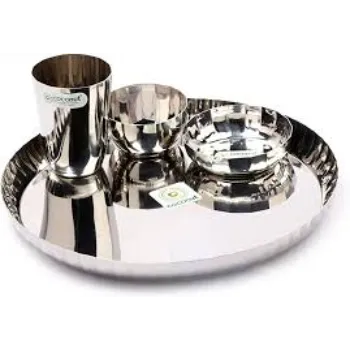 Sunshine Stainless Steel Dinner set