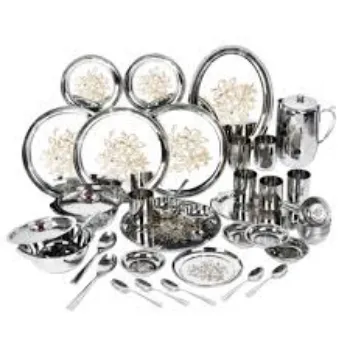 Stainless Steel Dinner Set