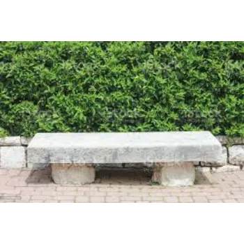 Stone Garden Bench