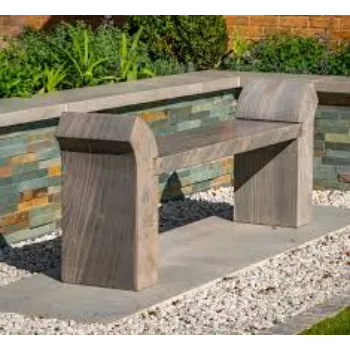  Stone Garden Bench