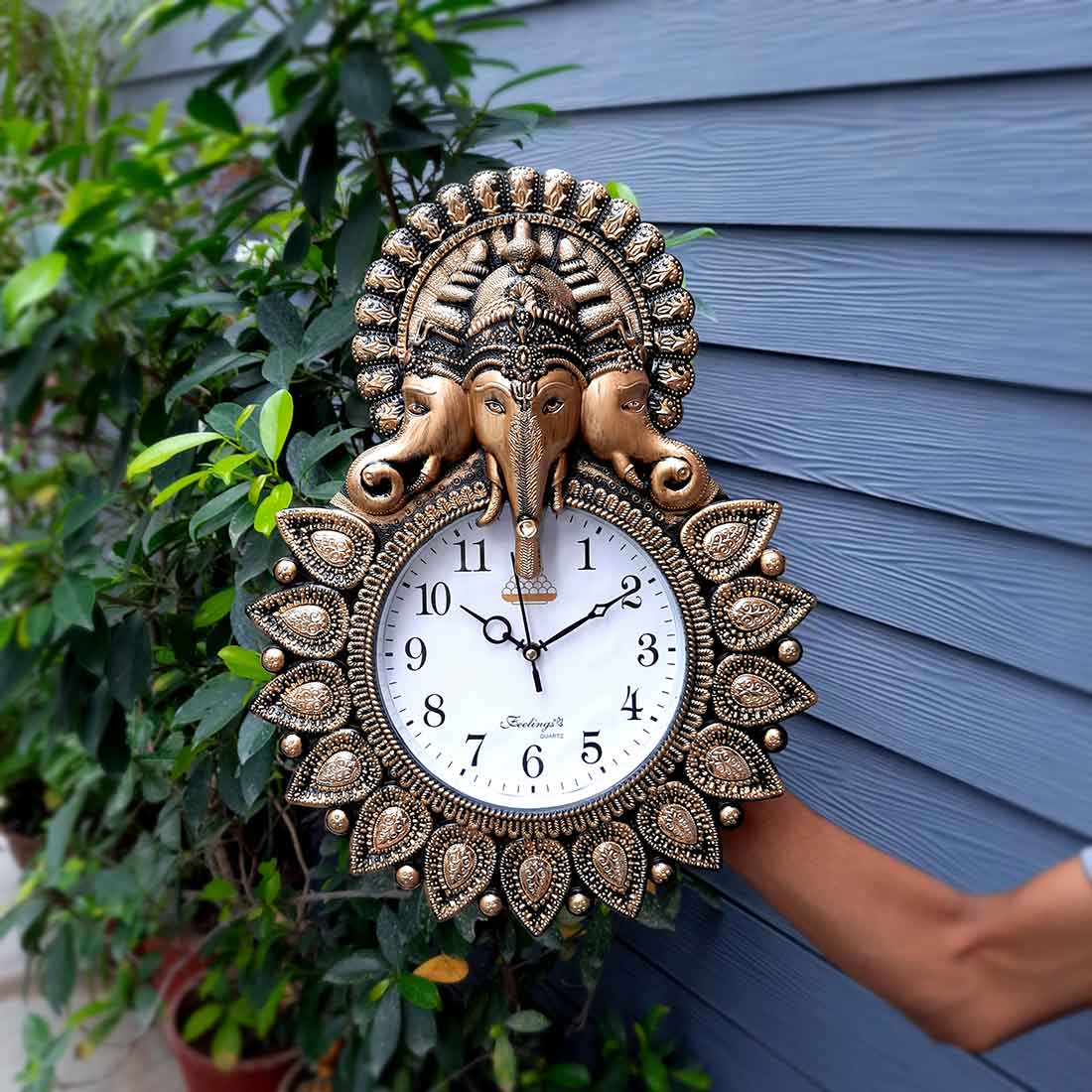 Wall Ganesh Clock