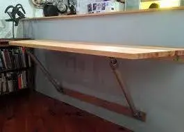 wooden Wall Munt Table 