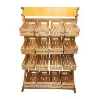 Metal Wooden Display Stand