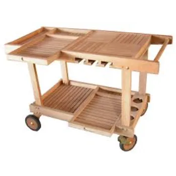  Wooden Trolley