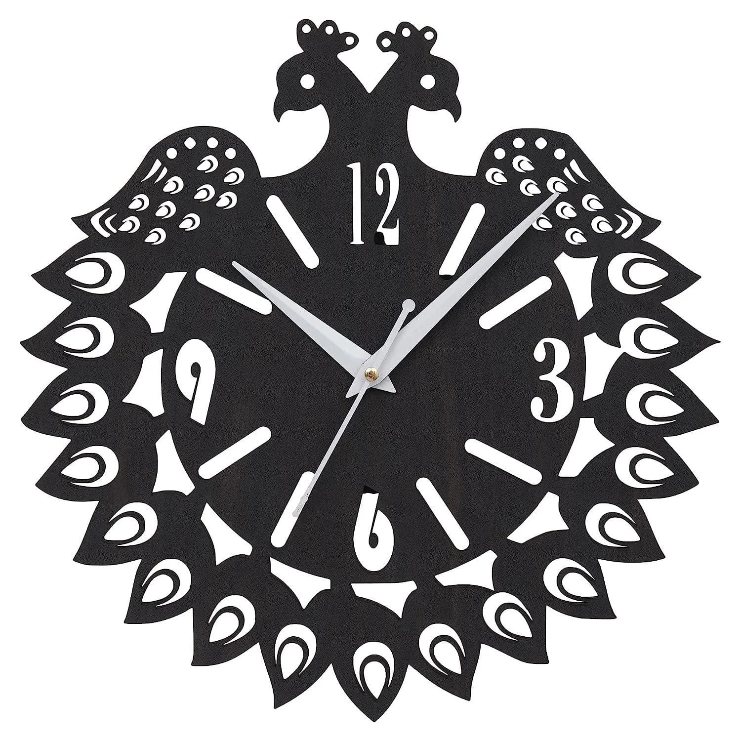 Wooden Wall Black Clock