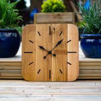Wondrous Wooden wall Clock 