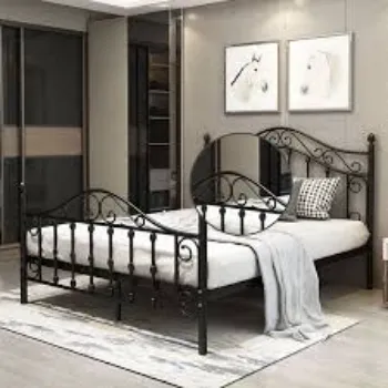 Wrought Iron Double Bed