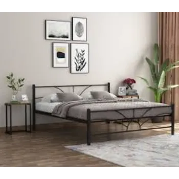 Blue Boy  Wrought Iron Double Bed
