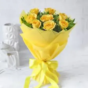 Fresh Yellow Rose 