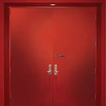 Coated Acoustical Doors