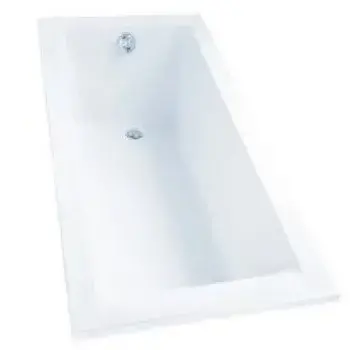 White, Acrylic Bathtub
