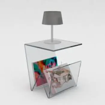 Acrylic Magazine Stand
