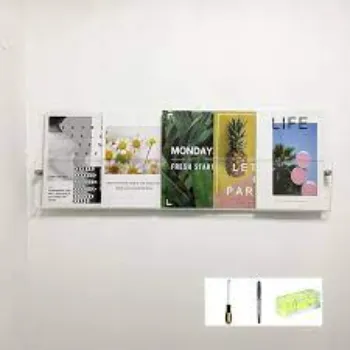 Acrylic Magazine Stand