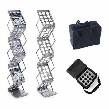 Polished Acrylic Magazine Stand