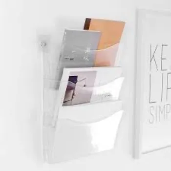 Acrylic Magazine Stand