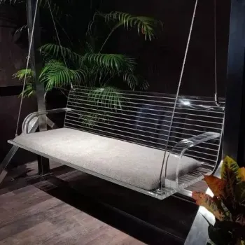 Polished Acrylic Swing