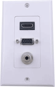 HDMI/VGA/ Audio Video Wall Plate