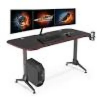 Polished Adjustable Height Workstation