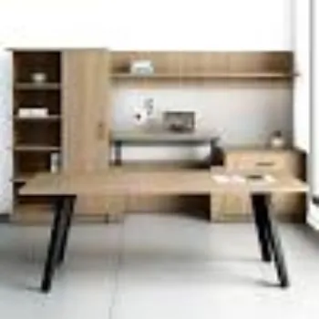 Solid Adjustable Height Workstation