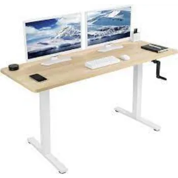 Solid Adjustable Height Workstation