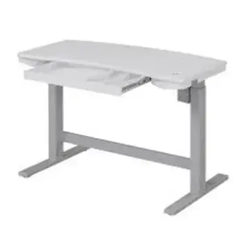 Glossy Finishing Adjustable Height Workstation